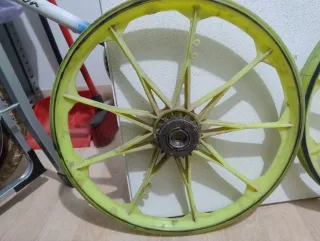 ¡¡¡ LLANTAS BMX AMARILLAS RARAS !!!