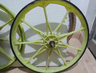 ¡¡¡ LLANTAS BMX AMARILLAS RARAS !!!