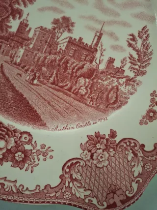 Plato Fuente Johnson Bros England 25.5x23cm