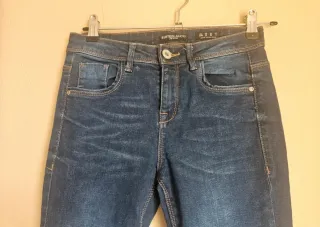 Conjunto vaquero chaleco y pantalón