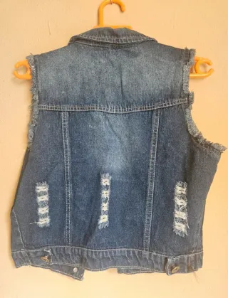 Conjunto vaquero chaleco y pantalón