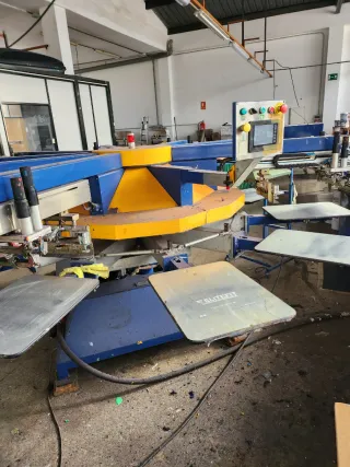 Pulpo automático serigrafía