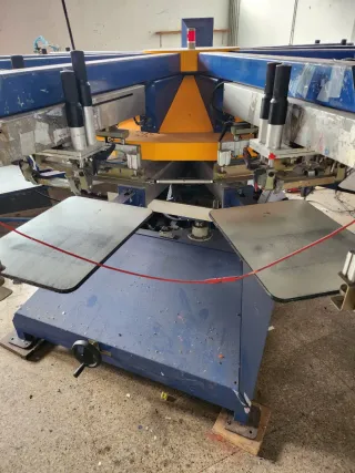 Pulpo automático serigrafía