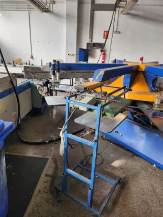 Pulpo automático serigrafía