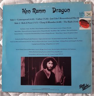 Disco Vinilo "Dragon" de Ken Ramm