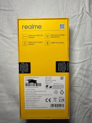 Realme 14x 5G 256GB Amarillo Nuevo