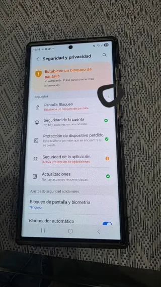 Samsung S23 Ultra 512GB Negro leer bien!