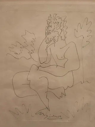 Grabado de Pablo Picasso