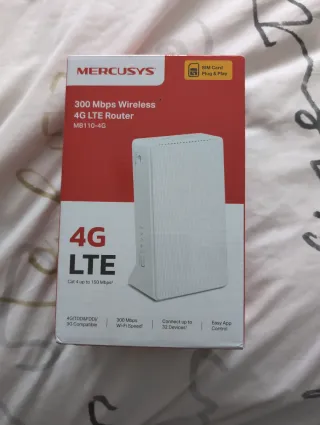 Router Mercusys 4G LTE 300 Mbps MB110-4G