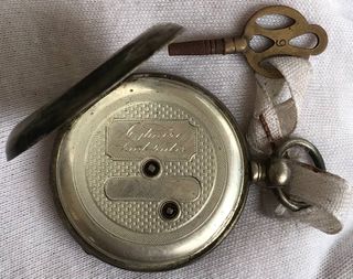 Reloj Plata Circa Suiza Bolsillo s.XIX + Regalo