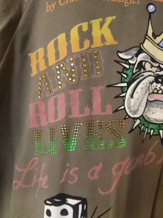 Chaqueta Ed Hardy Bulldog Rock & Roll