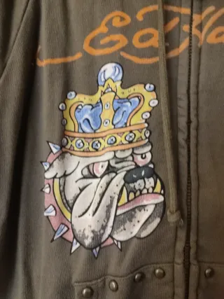 Chaqueta Ed Hardy Bulldog Rock & Roll