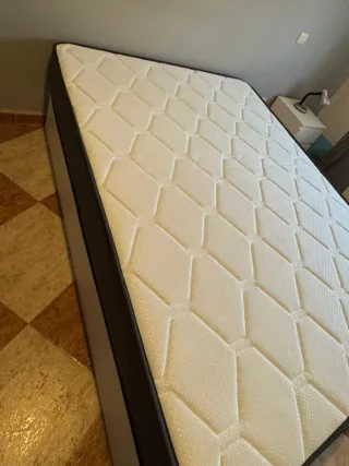 Canapé MADERA abatible matrimonio individual envío