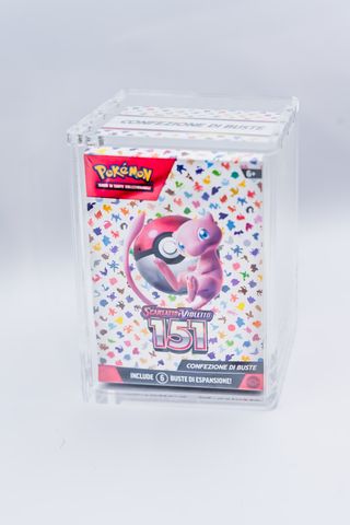 Pokémon Case Teca In Acrilico Booster Bundle