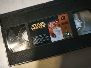 Cinta VHS Star Wars Edición Especial THX