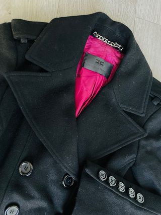 Elisabetta Franchi cappottino nero