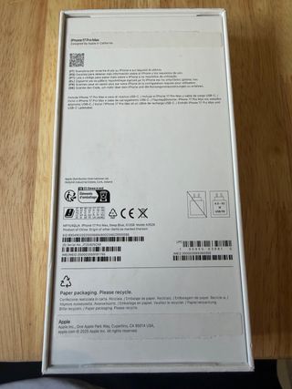 iPhone 17 Pro Max Azul Marino