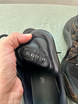 Zapatillas Louis Vuitton Negras y Marrones