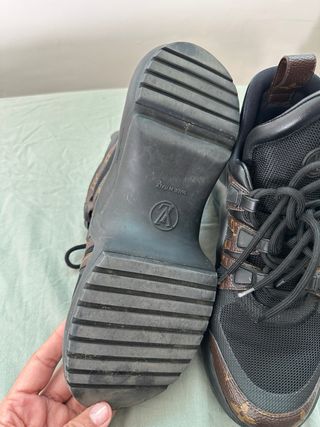 Zapatillas Louis Vuitton Negras y Marrones