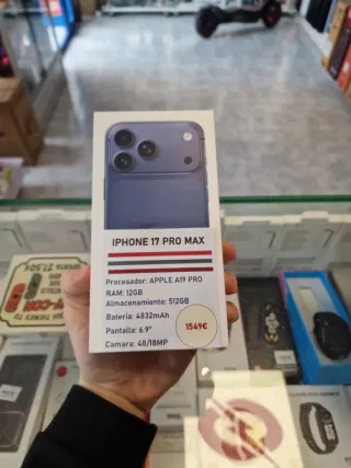 iPhone 17 Pro Max 512GB Azul