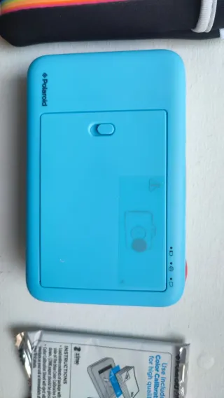 Cámara Polaroid Snap Azul Multicolor