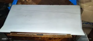 Mueble antiguo S.XIX madera y mármol