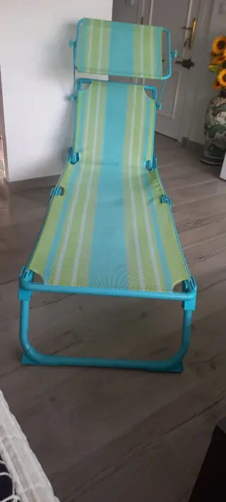 Tumbona plegable playa