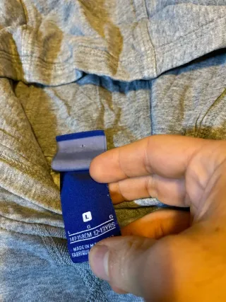 Sudadera Nike Gris Logo Blanco Talla S