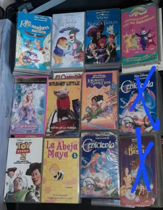 VHS Películas Varias