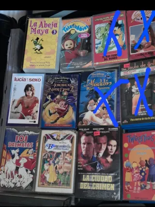 VHS Películas Varias