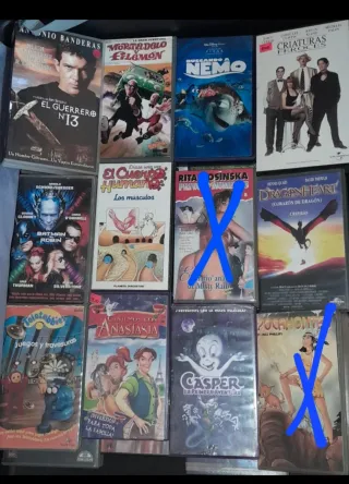 VHS Películas Varias