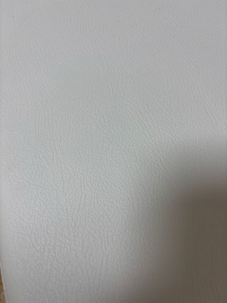 Banco Almacenaje Plegable PVC Blanco sintético