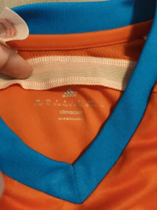 Camiseta Valencia CF Adidas Naranja Talla 13/14