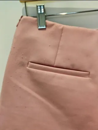 Falda-pantalón Zara Rosa Talla M