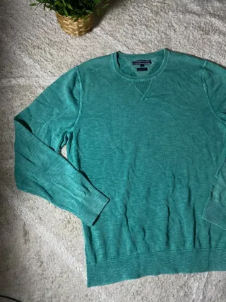 Jersey Tommy Hilfiger verde talla L