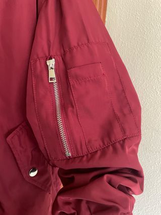 Chaqueta Bomber Roja