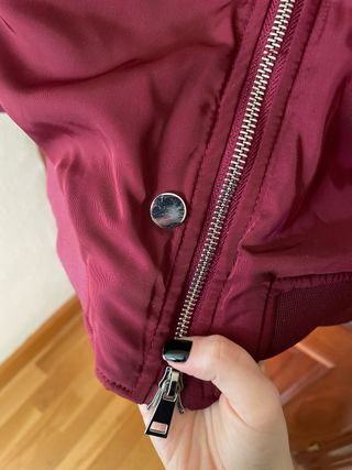 Chaqueta Bomber Roja