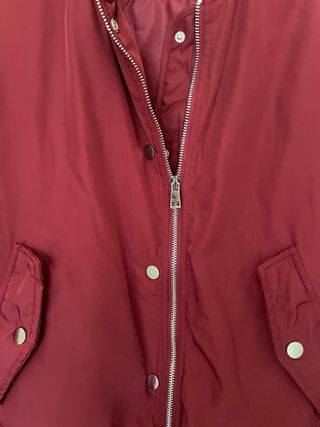 Chaqueta Bomber Roja