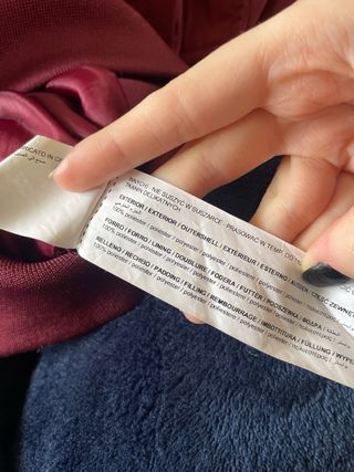 Chaqueta Bomber Roja