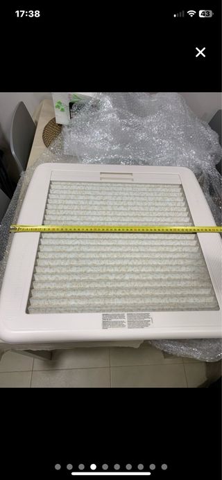 Claraboya mini Heki 40x40 de Dometic, como nueva