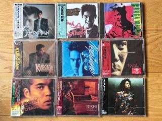 Toshinobu Kubota CDs Japon JPop City Pop Soul R&B