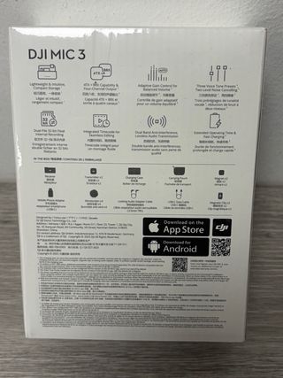 DJI Mic 3 (2 TX + 1 RX + Estuche)