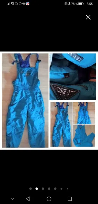 Mono de esquí infantil y chaquetas abrigo Guantes