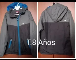 Mono de esquí infantil y chaquetas abrigo Guantes