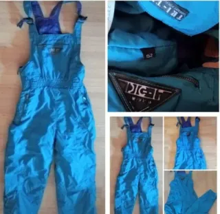 Mono de esquí infantil y chaquetas abrigo Guantes