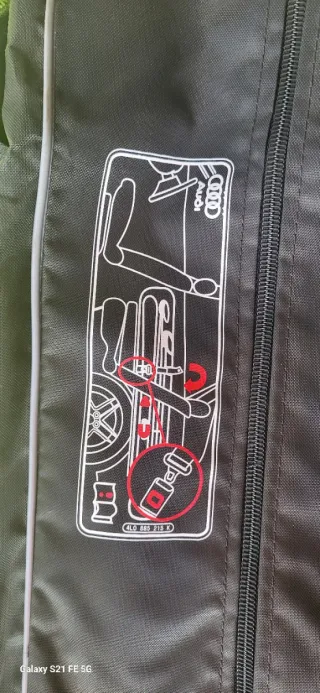 Funda portaequipajes Audi
