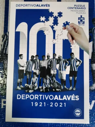 Puzzle "Centenario Alavés" 1000 Piezas
