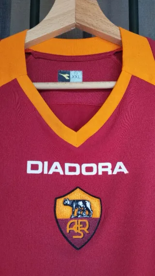 Maglia AS Roma 2006 2007 Diadora Totti Originale