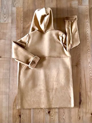 Cappotto Zara Montone Beige Donna