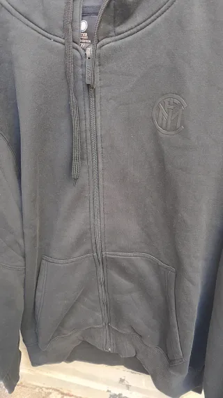 Felpa Inter FC zip e logo tg XXL Lomited edition